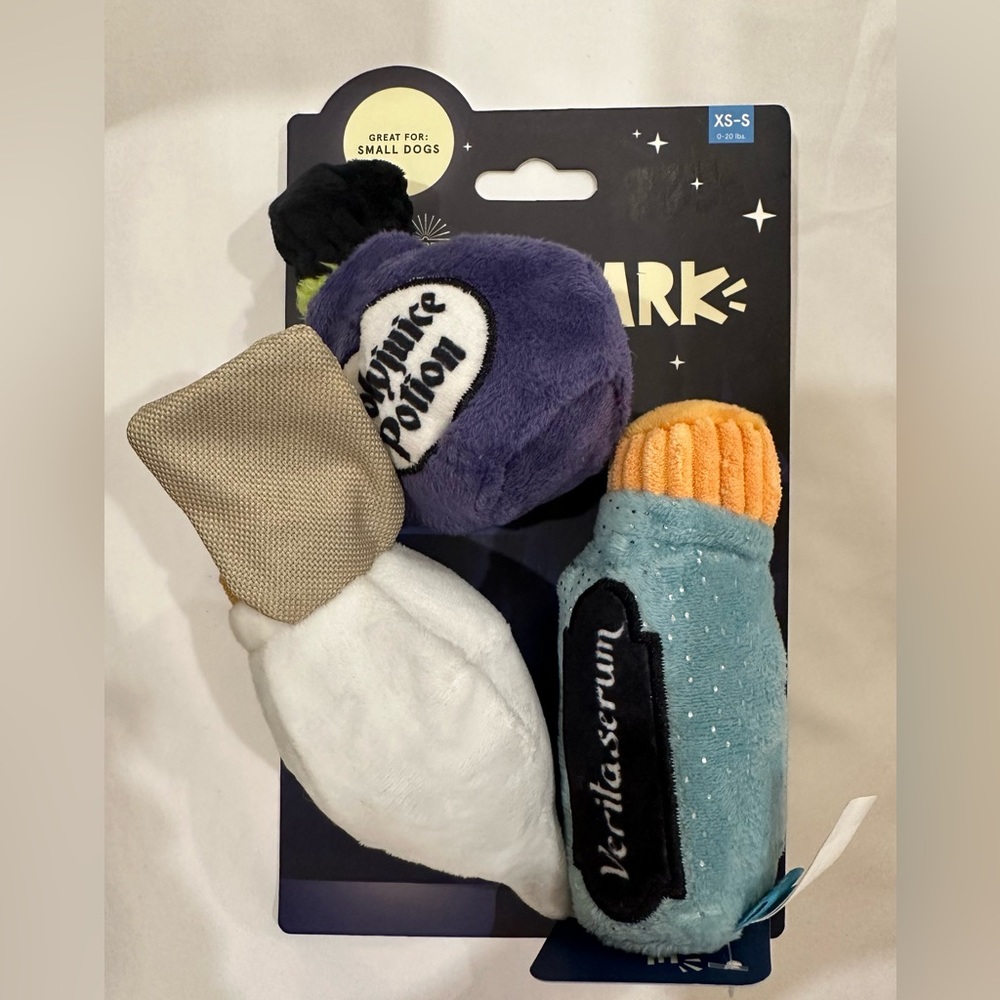 Harry Potter Dog Toy, from Bark Box, Potions Class Pack
